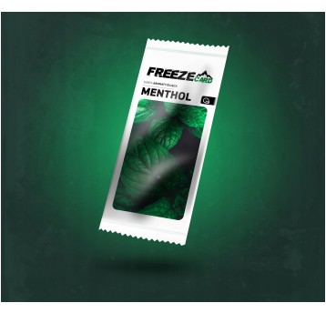 Karta Aromat. FREEZE MENTHOL
