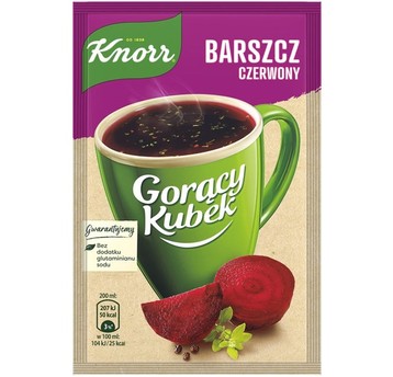 Knorr Gorący Kubek Barszcz Czerwony 14g/48