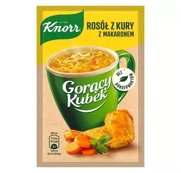 Knorr Gorący Kubek Rosół z Kury z Makaronem 12g/40