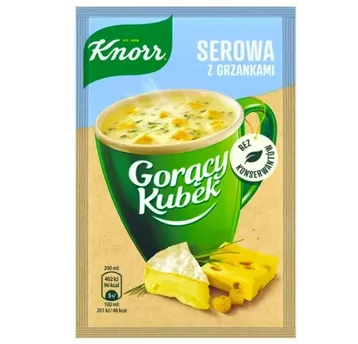 Knorr Gorący Kubek Serowa z Grzankami 22g/32