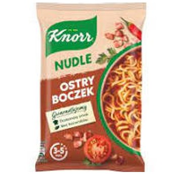 Knorr Nudle Ostry Boczek 63g/22