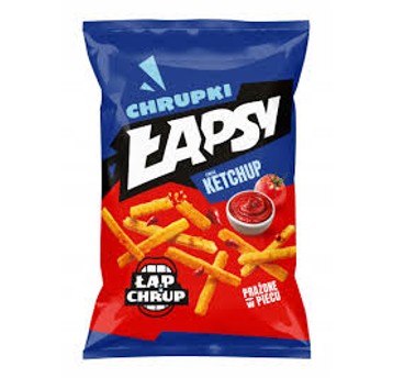 ŁAPSY CHR. KUK. FRYTKA KETCHUP 130G K16