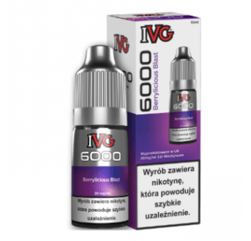 Liquid IVG 6000 Salt 20mg 10ml Berrylicious Blas
