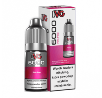 Liquid IVG 6000 Salt 20mg 10ml Pink Pop