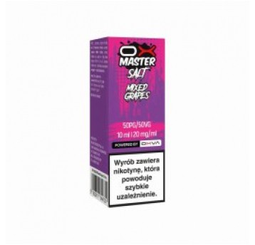 Liquid OX MASTER Salt 10ml 20mg (Mixed Grapes)