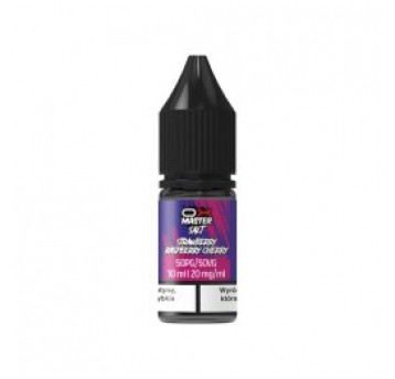 Liquid OX MASTER Salt 10ml 20mg (Strawberry Raspberry Cherry)