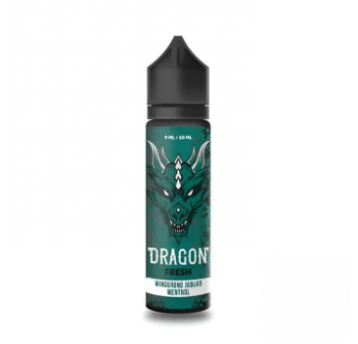 Longfill Dragon Fresh 9/60 Winogrono Jabłko Menthol