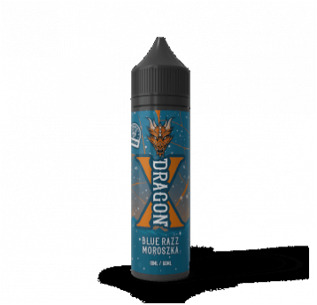 Longfill Dragon X Panda Eksperyment 10/60 Blue Razz Moroszka