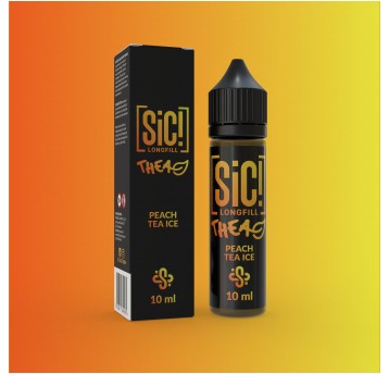 Longfill SIC! 10ml - Peach Tea Ice 10ml 0mg