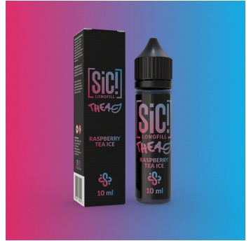 Longfill SIC! 10ml - Raspberry Tea Ice 10ml 0mg