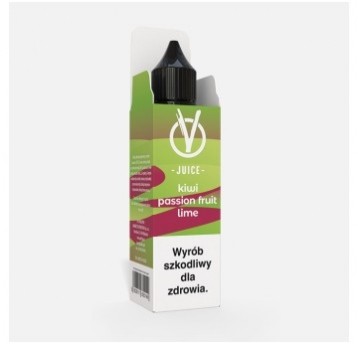Longfill VJUICE 10ml (KIWI PASSIONFRUIT LIME) 0mg