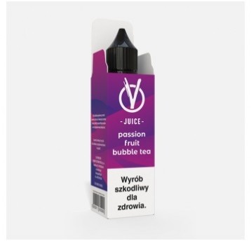 Longfill VJUICE 10ml (PASSION FRUIT BUBBLETEA) 0mg