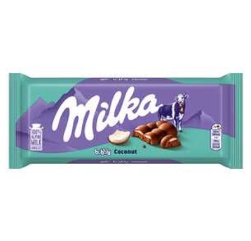 Milka Czekolada Bubbly Coconut 97g/12