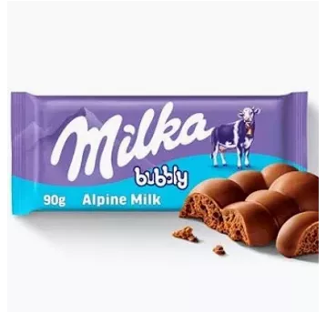Milka Czekolada Bubbly Milk 90g/14