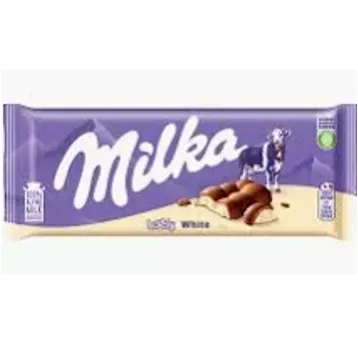 Milka Czekolada Bubbly White 95g/15 IMP