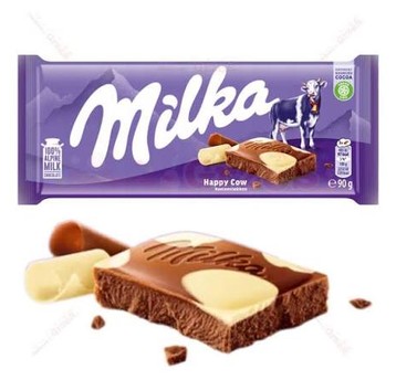 Milka Czekolada Happy Cow 90g/24