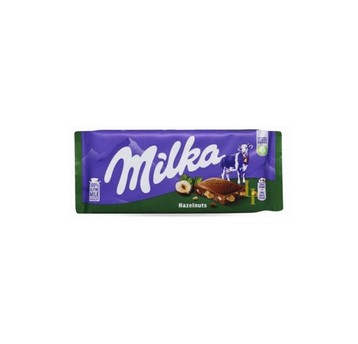 Milka Czekolada Hazelnut Orzechowa 80g/25 IMP