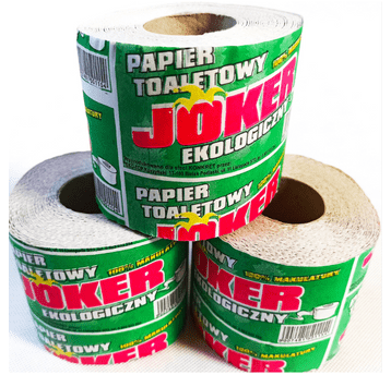 Papier toaletowy szary JOKER obwoluta duży A36