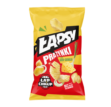 PRAŻYNKI ŁAPSY 110G SER-CEBULA K16