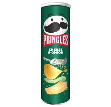 PRINGLES chipsy 165g CHEESE&ONION