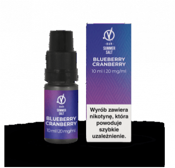 SALT VBAR BLUEBERRY CRANBERRY 10ml 20mg