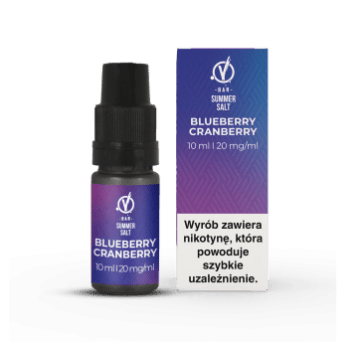 *SALT VBAR BLUEBERRY CRANBERRY 10ml 20mg