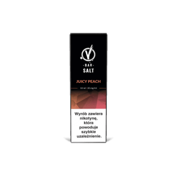 *SALT VBAR JUICY PEACH 10ml 20mg
