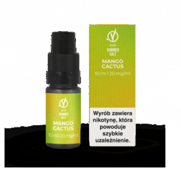 SALT VBAR MANGO CACTUS 10ml 20mg