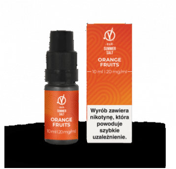 SALT VBAR ORANGE FRUITS 10ml 20mg