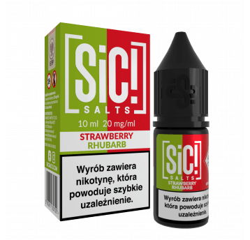Sic Salt - Strawberry Rhubarb 10ml 20mg