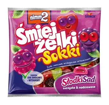 Śmiejżelki Nimm2 Red Fruits 90g/28 IMP
