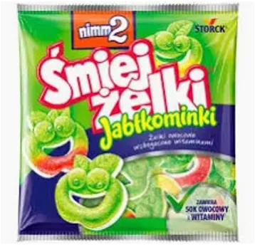 Śmiejżelki Nimm2 SmileGummi Apple Buddies 90g/24 IMP