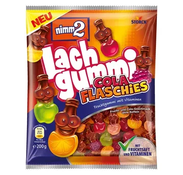 Śmiejżelki Nimm2 SmileGummi Cola Buddies 90g/24 IMP