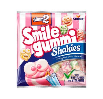 Śmiejżelki SmileGummi Shakies 90g/18 IMP