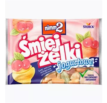 Śmiejżelki SmileGummi Yoghurt 100g/18 IMP