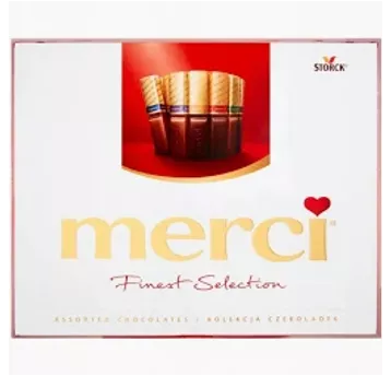 Storck Bomboniera Merci Czerwona 250g/10