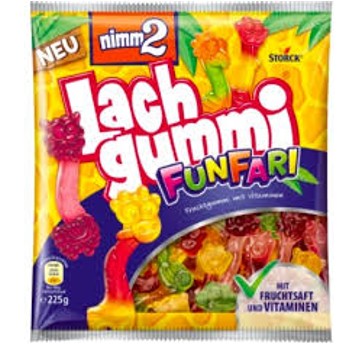 Storck Nimm2 Śmiejżelki Funfari 90g/24 IMP