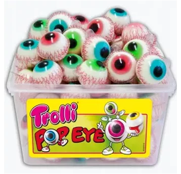 Trolli Żelki Pop Eye Oczy (60*18,8g) 1,128kg/6 IMP