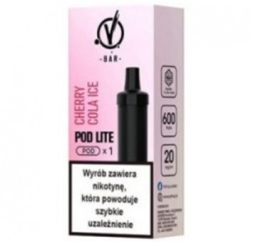 V BAR CUBO LITE KARTRIDŻ CHERRY COLA ICE 2ml 20mg