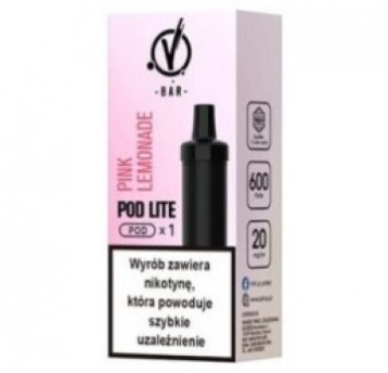 V BAR CUBO LITE KARTRIDŻ PINK LEMONADE 2ml 20mg