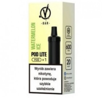 V BAR CUBO LITE KARTRIDŻ WATERMELON ICE 2ml 20mg