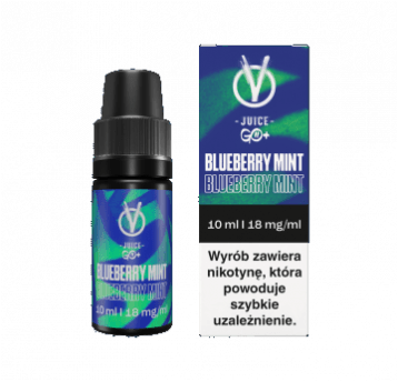 VBAR VJUICE GO+ - BLUEBERRY MINT 18 MG 10 ML