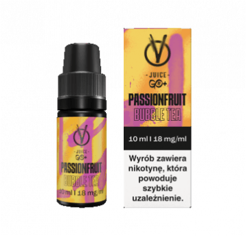 VBAR VJUICE GO+ - PASSION FRUIT BUBBLE TEA 12 MG 10 ML