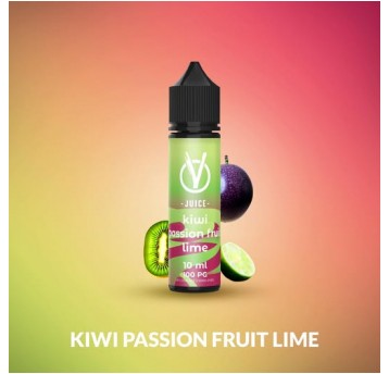 VJUICE LONGFILL KIWI PASSION FRUIT LIME 10ml 0mg
