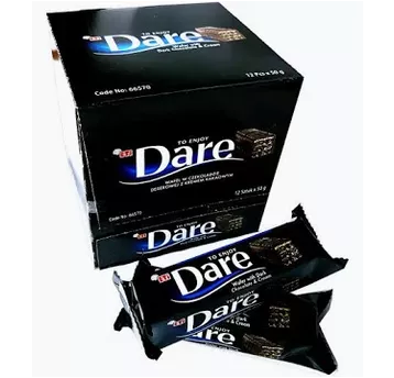 Wafel Eti Dare Dark 44g/24