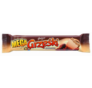 Wafel Grześki Mega Kakao 34g 36 szt.
