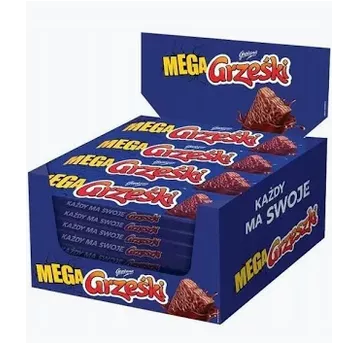 Wafel Grześki Mega w Czekoladzie 48g/36