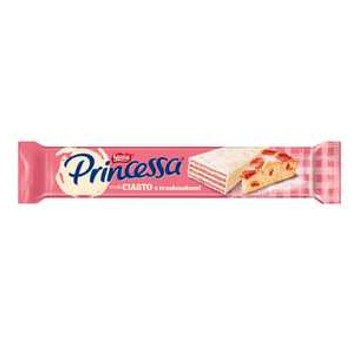 Wafel Princessa Ciasto Truskawkowe 40g/30