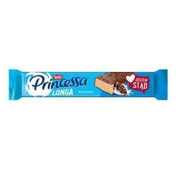 Wafel Princessa Longa Mleczna 40g/30