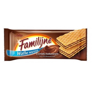 Wafle Familijne 180g Kakaowe 24 szt.